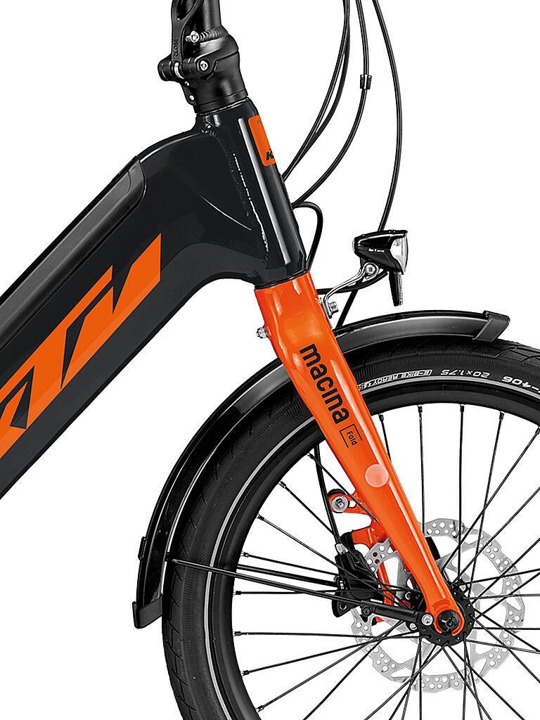 KTM | Damen E-Faltrad 20" Macina Fold 2022 | schwarz