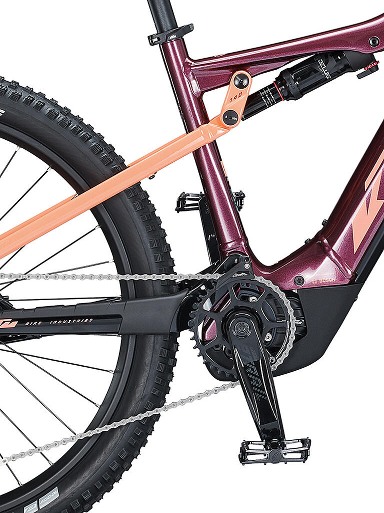 KTM | Damen E-Mountainbike 27,5" Macina Lycan 272 Glorious 2021 | rot