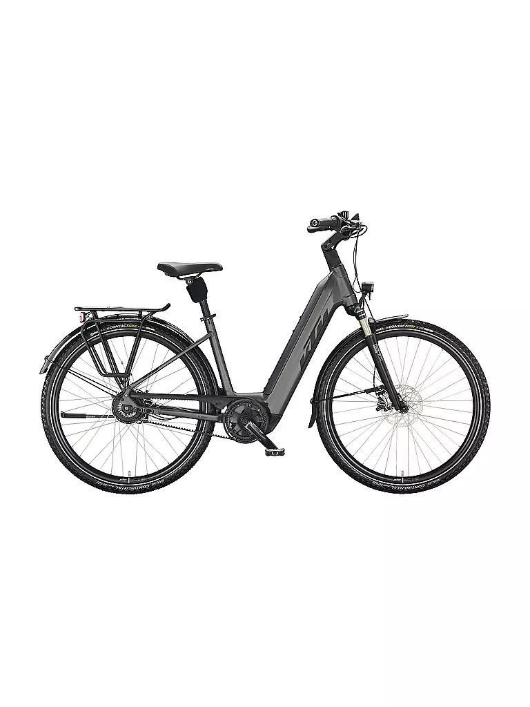 KTM | Damen E-Urbanbike 28" Macina City 710 Belt 2022 | grau