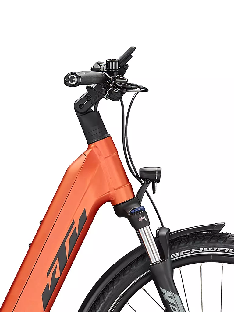 KTM | Damen E-Urbanbike Macina Gran 610 (Tiefeinsteiger) | orange