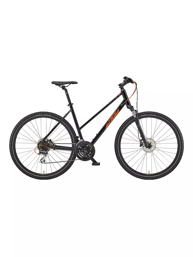 KTM | Damen Trekkingbike 28" X-Life Track | schwarz