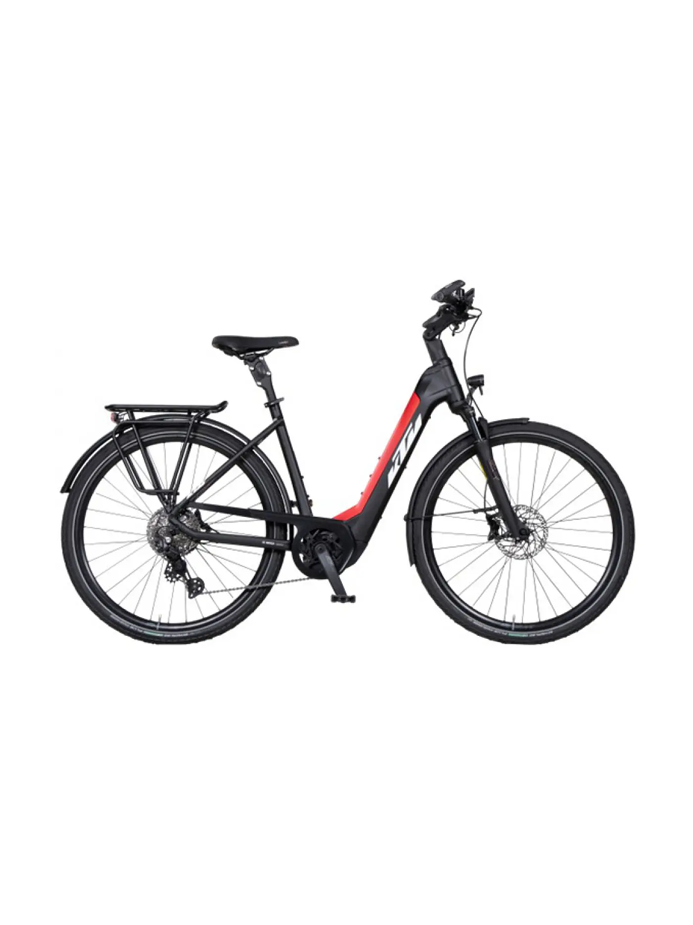 KTM | Unisex E-Trekkingbike 28" Macina eTour Pro LTD (Tiefeinsteiger) | schwarz
