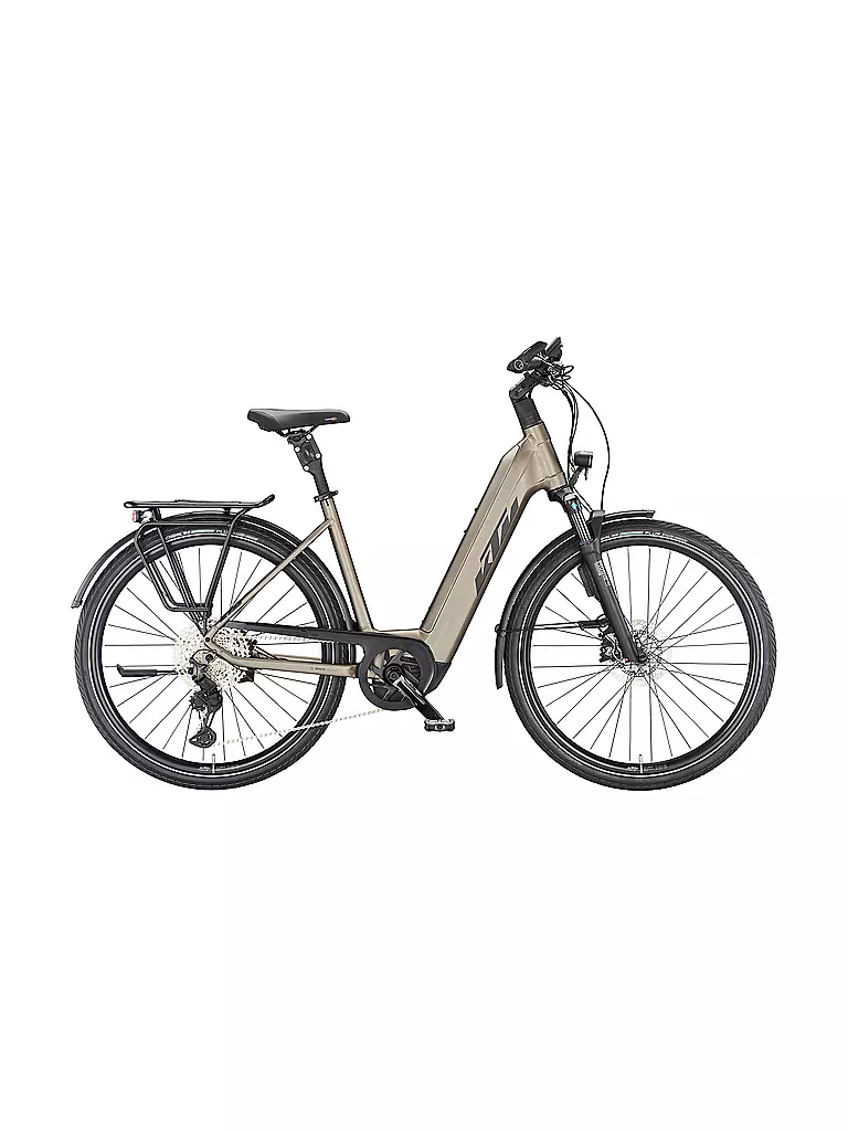 KTM | Unisex E-Trekkingbike 28" Macina Style 720 ABS (Tiefeinsteiger) | braun