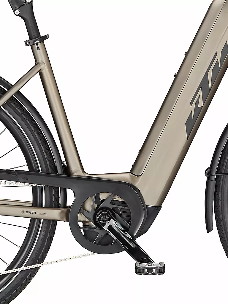 KTM | Unisex E-Trekkingbike 28" Macina Style 720 ABS (Tiefeinsteiger) | braun