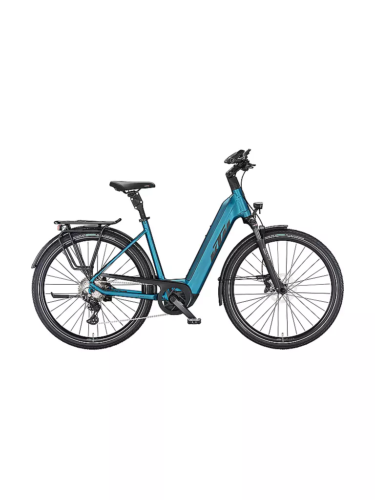 KTM | Unisex E-Trekkingbike 28" Macina Style 730 (Tiefeinsteiger) | blau
