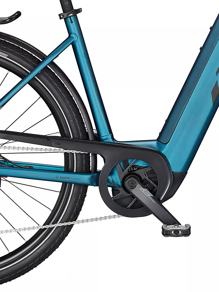 KTM | Unisex E-Trekkingbike 28" Macina Style 730 (Tiefeinsteiger) | blau