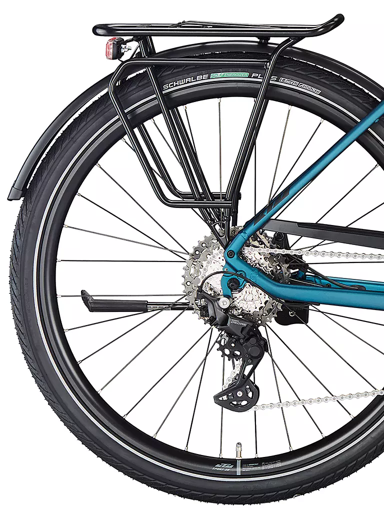 KTM | Unisex E-Trekkingbike 28" Macina Style 730 (Tiefeinsteiger) | blau