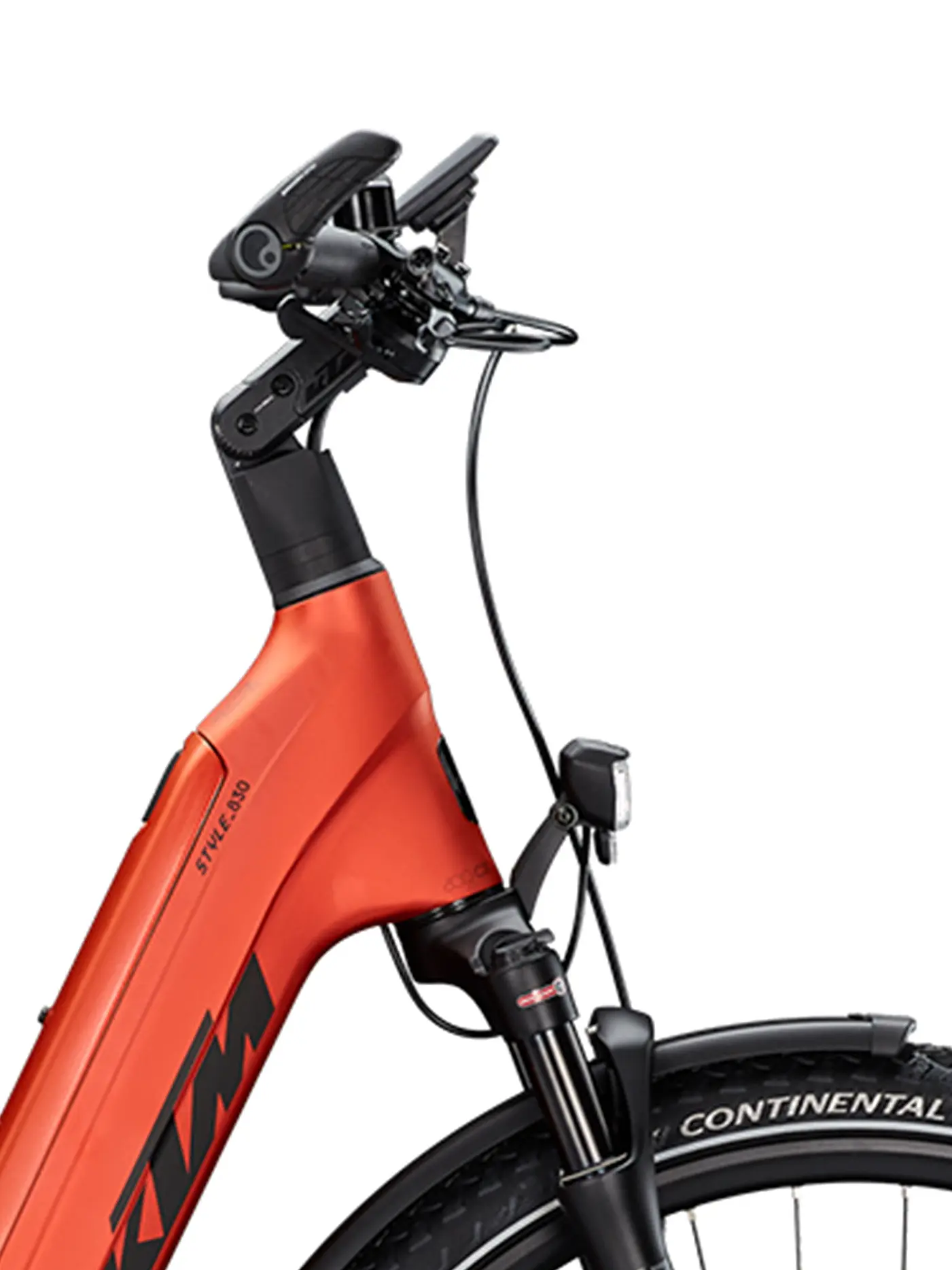 KTM | Unisex E-Trekkingbike Macina Style 830 28" (Tiefeinsteiger) | orange