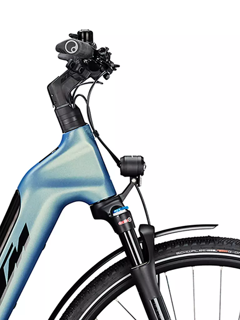KTM | Unisex E-Trekkingbike US Macina Sport SX Elite DI2 (Tiefeinsteiger) | hellblau