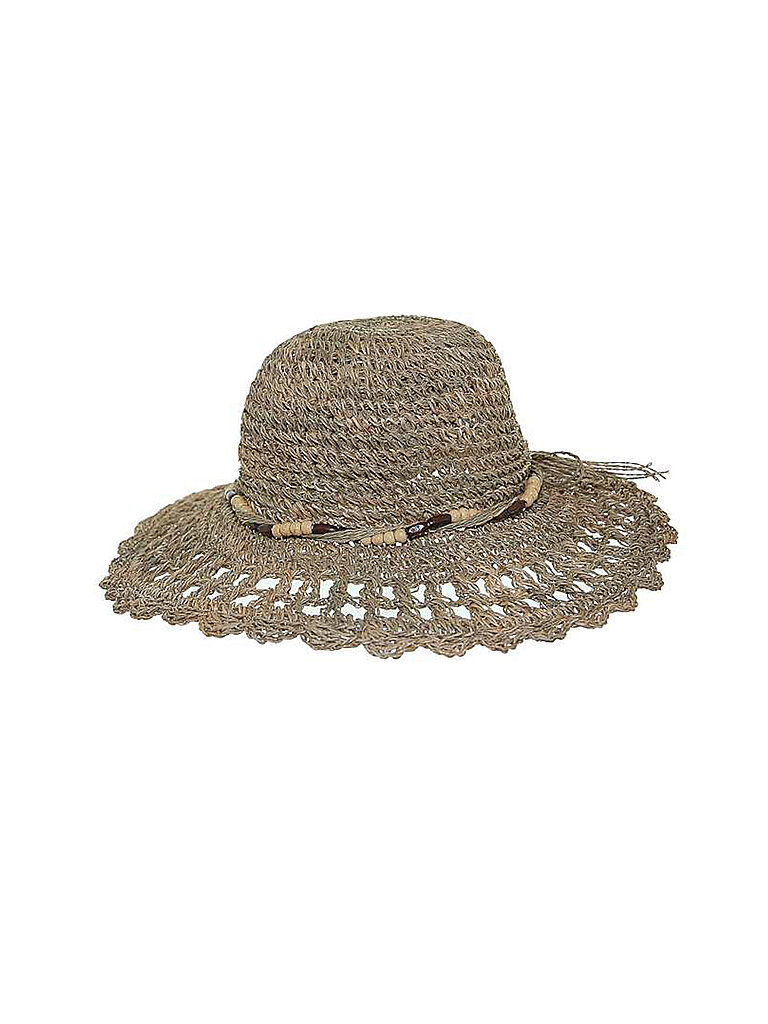 KUEBL Damen Sonnenhut beige W