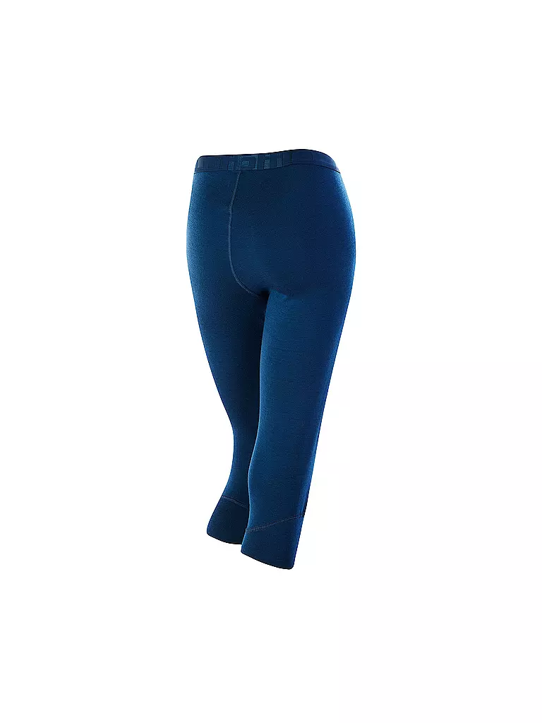 LÖFFLER | Damen 3/4 Funktionsunterhose transtex® Merino | blau