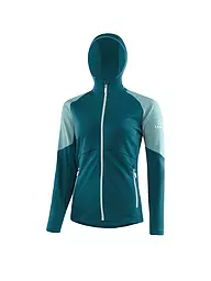 LÖFFLER | Damen Langalaufjacke Hoody Tour Transtex | petrol