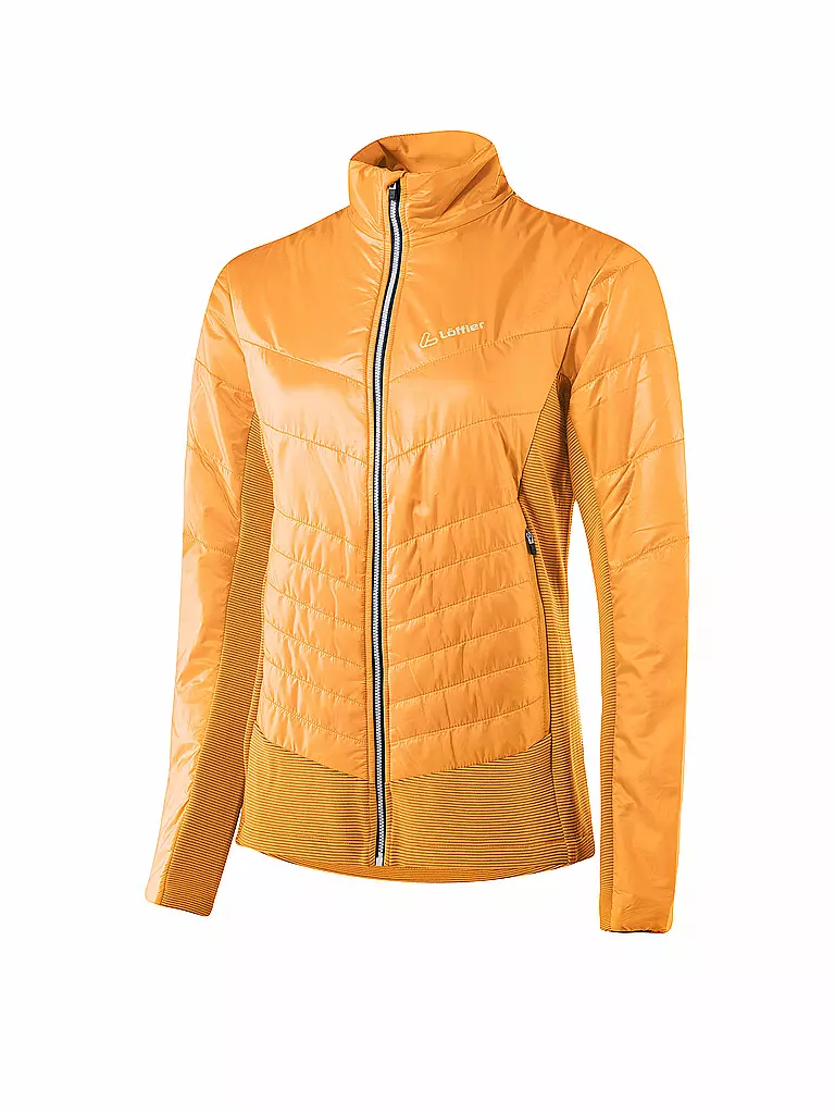 LÖFFLER | Damen Langlauf Hybridjacke PL60 | orange