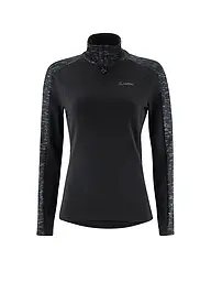 LÖFFLER | Damen Langlauf Unterzieh Shirt Turtleneck Starlit Transtex | schwarz