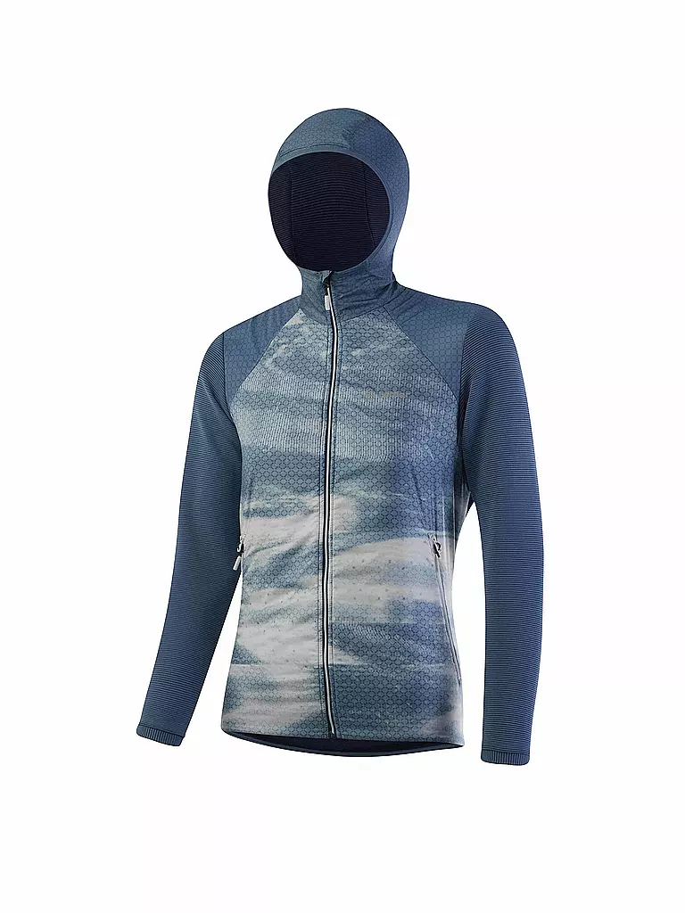 LÖFFLER | Damen Langlaufjacke Hybrid Speed PL Active | blau