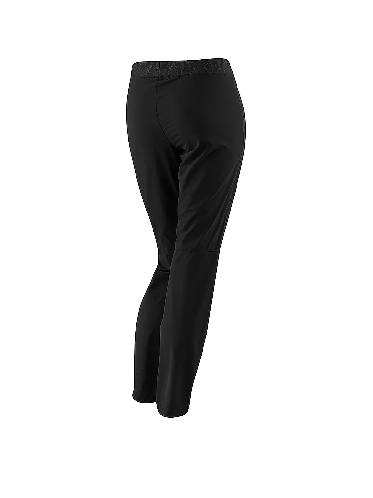 LÖFFLER | Damen Pull-on Trekkinghose Tapered Assl | schwarz