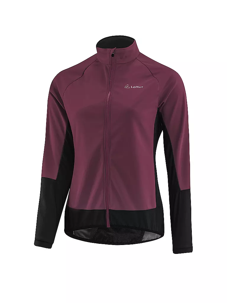 LÖFFLER | Damen Radjacke Alpha II WS Light | dunkelrot