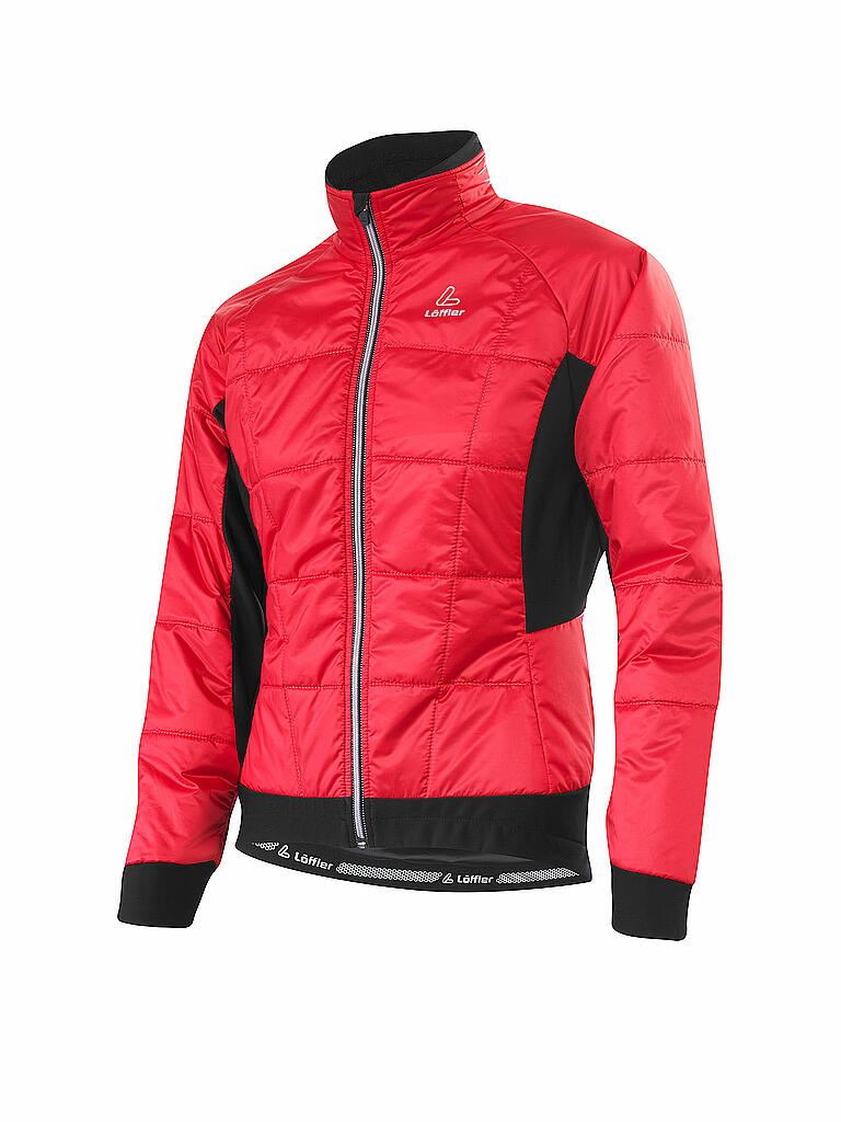 LÖFFLER | Damen Radjacke PRIMALOFT® Mix | rot