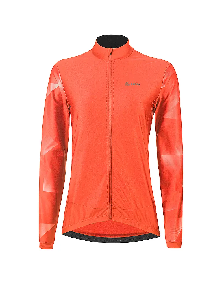 LÖFFLER | Damen Winter Radtrikot Tori Mid | koralle