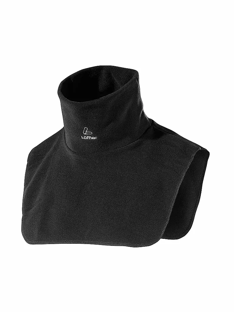 LÖFFLER | Fleece Halskrause | schwarz