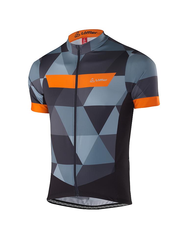 LÖFFLER | Herren Biketrikot Metric FZ | grau