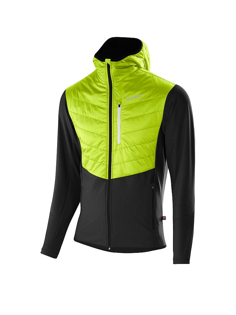 LÖFFLER | Herren Langlauf-Jacke PrimaLoft® Hybrid | gelb