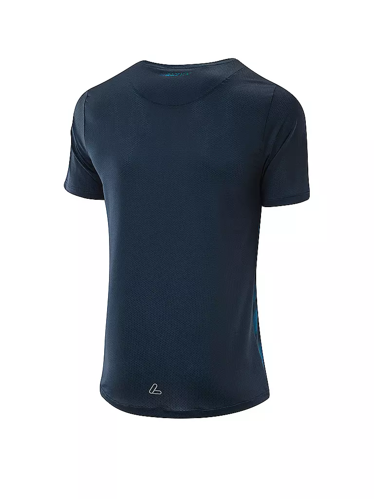 LÖFFLER | Herren Laufshirt Blurred Vent | dunkelblau