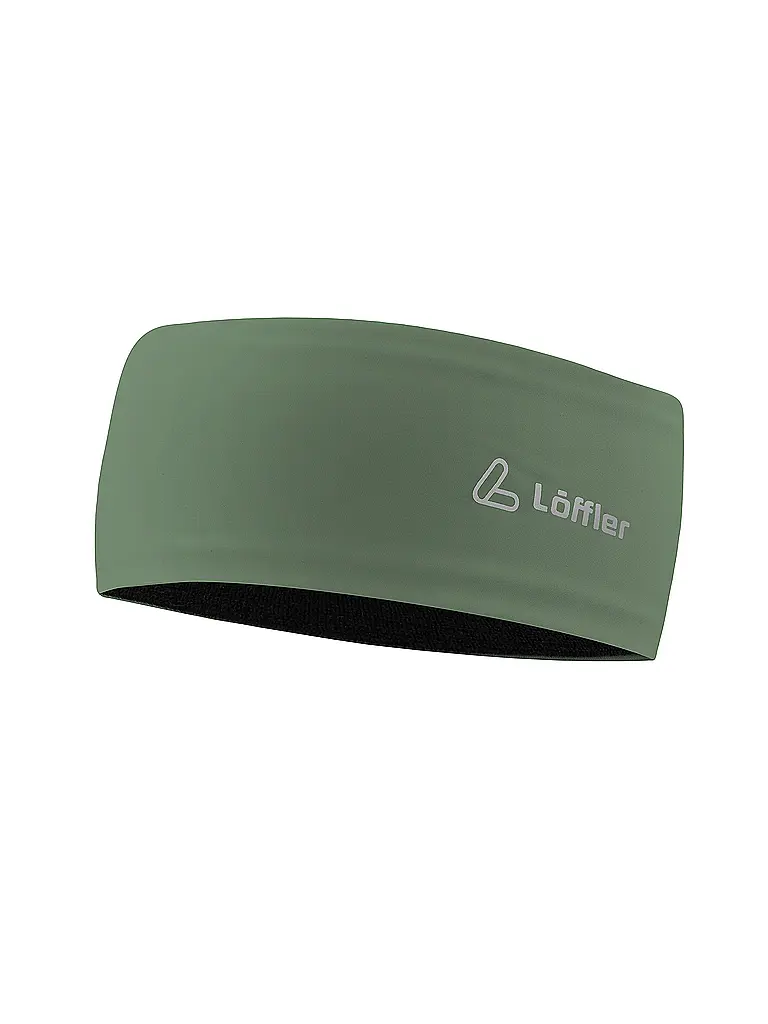 LÖFFLER | Herren Stirnband Mono | Olive