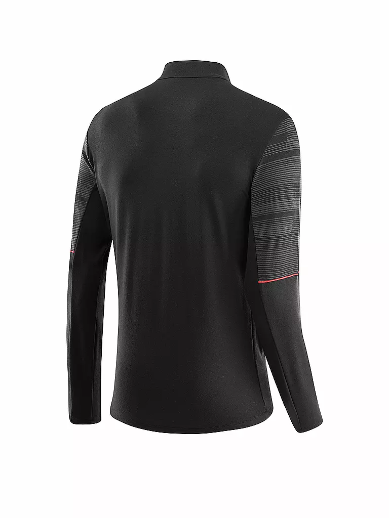 LÖFFLER | Herren Unterzieh Zipshirt TRANSTEX® Hywa | schwarz