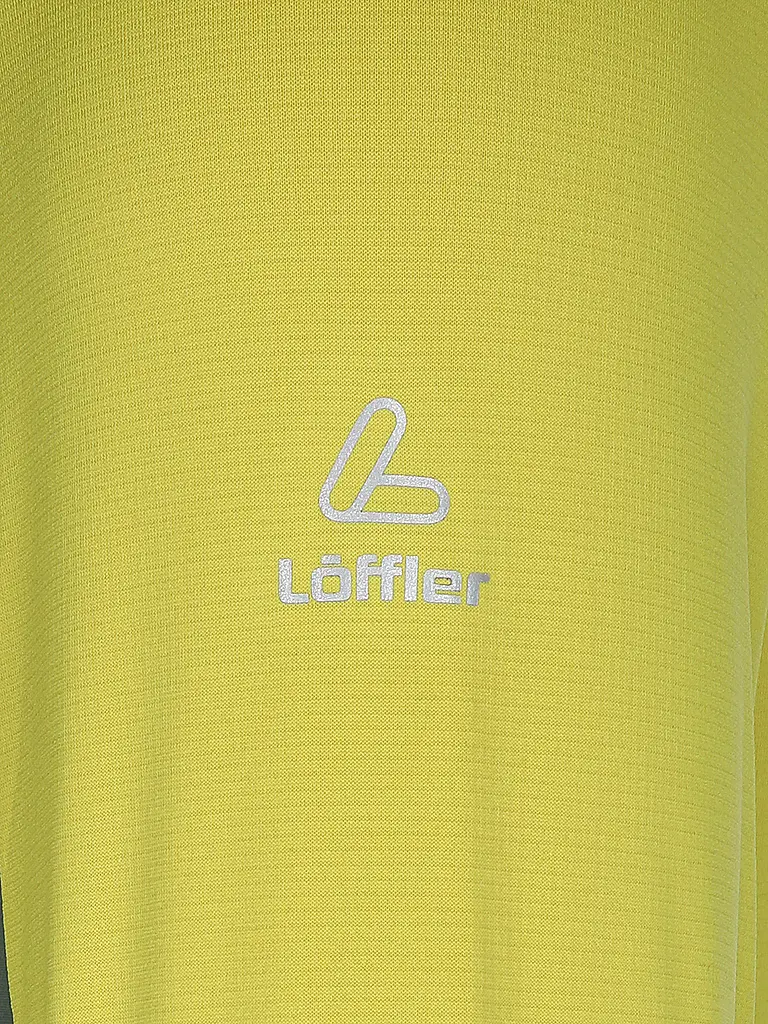 LÖFFLER | Herren Unterziehshirt Midlayer Tech-Stretch | gelb