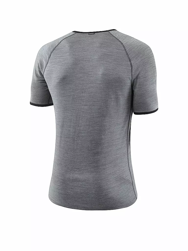 LÖFFLER | Herren Unterziehshirt TRANSTEX® Merino | grau