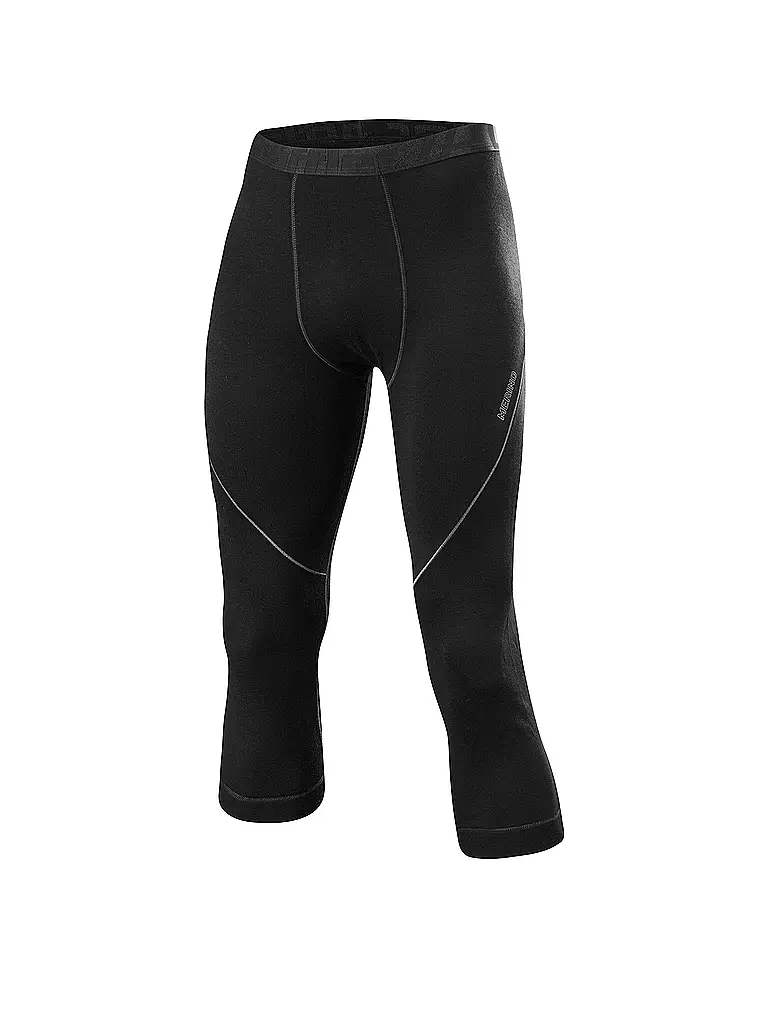 LÖFFLER | Herren Unterziehtight Trantex® Merion 3/4 | schwarz