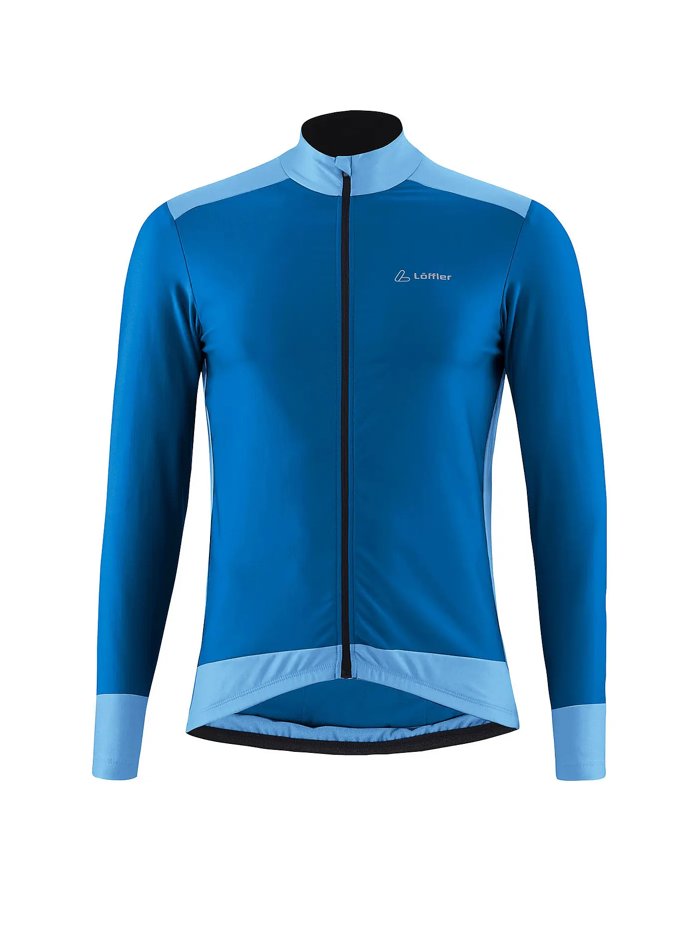 LÖFFLER | Herren Winter Radtrikot General Mid | blau