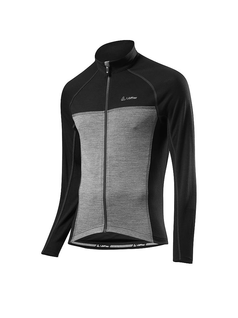 LÖFFLER | Herren Winter-Radtrikot Merino | 