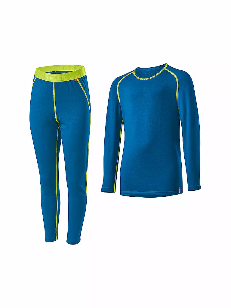 LÖFFLER | Jungen Funktionsunterwäsche-Set TRANSTEX® WARM | blau