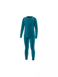 LÖFFLER | Kinder Funktionsunterwäsche-Set TRANSTEX® WARM | petrol