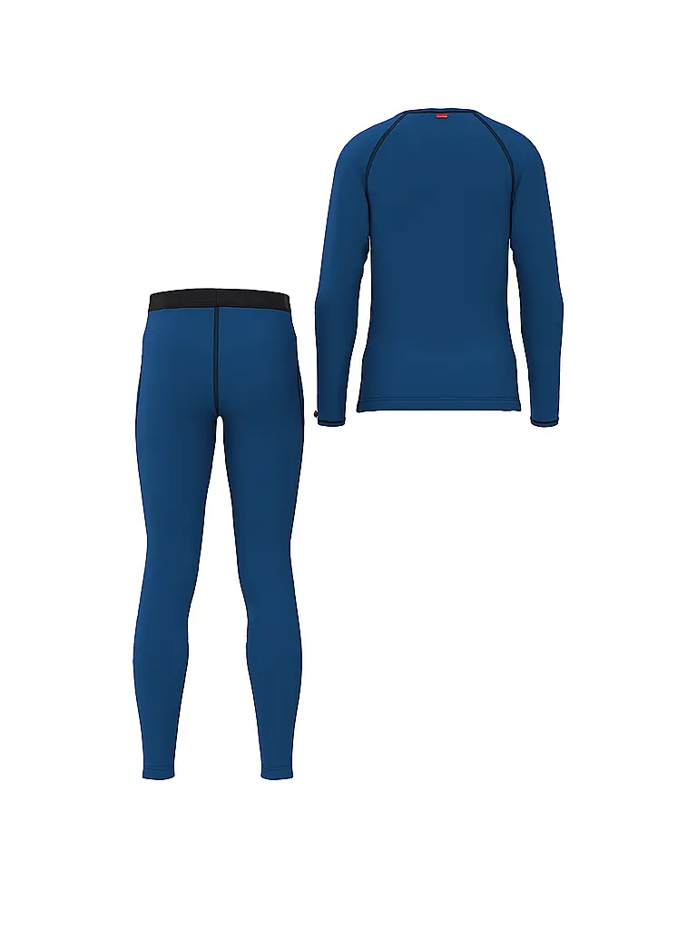 LÖFFLER | Kinder Unterzieh Set TRANSTEX® WARM | blau