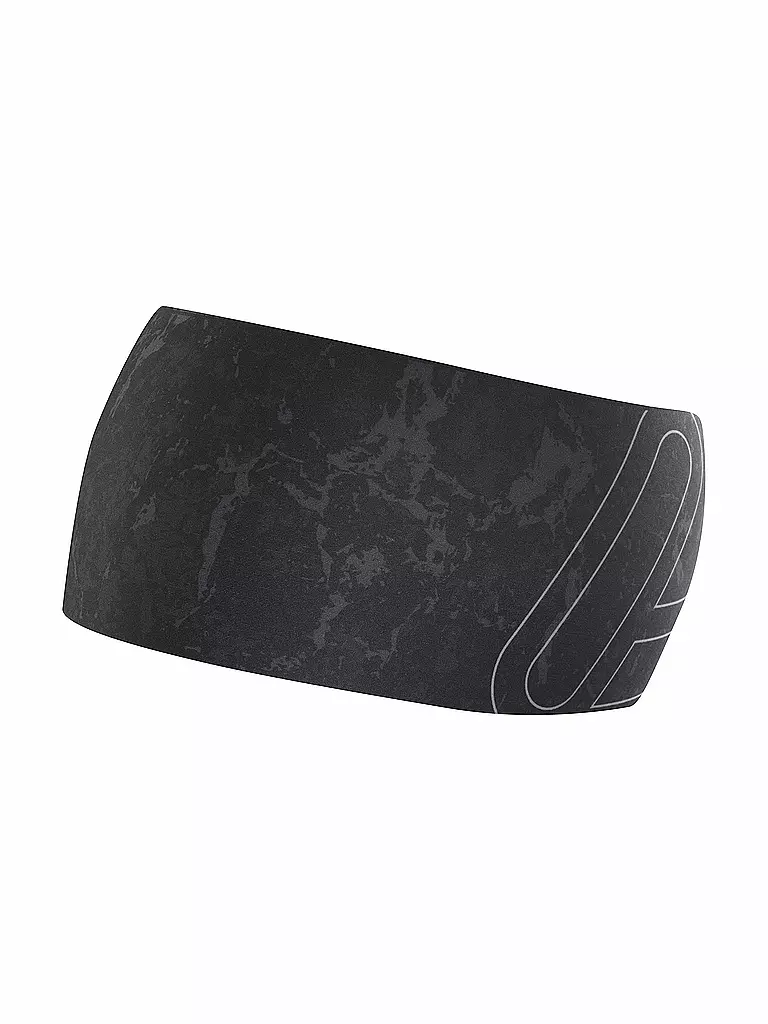 LÖFFLER | Stirnband Elastic Headband Open Cut | schwarz