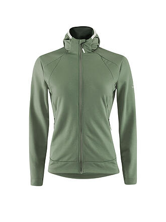 LÖFFLER | Damen Langlauf Fleecejacke Tech-Merino Hoodie