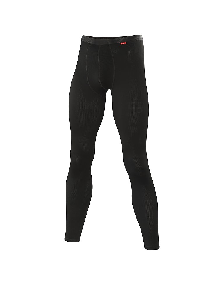 Löffler Unterhose Lang Feuchtigkeitsregulierend Polypropylen Schwarz