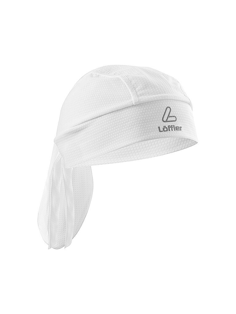 LÖFFLER Bandana Aero Vent weiss M