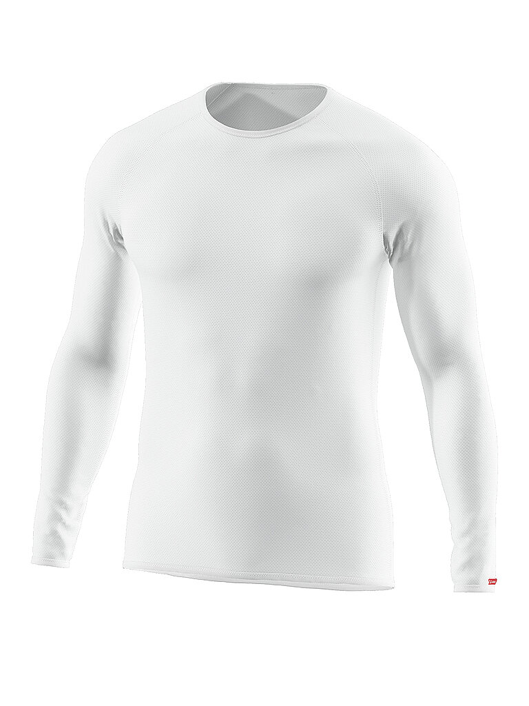 Herren Langarmshirt Transtex Light weiss 54 M
