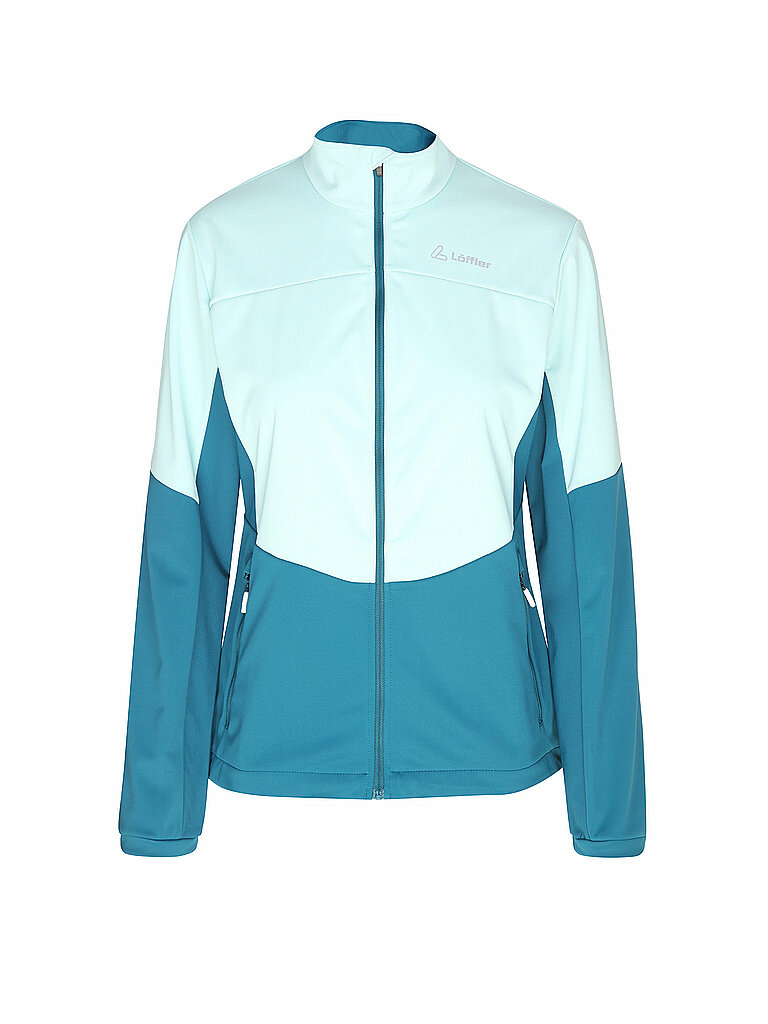 LÖFFLER Damen Langlaufjacke Hyper CF WS Light hellblau | 38