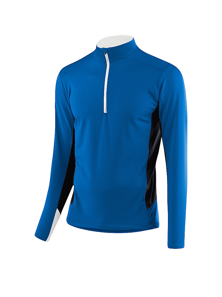 Löffler Shirt Halfzip Fleece Blau