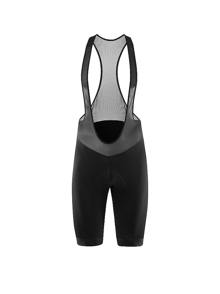 Löffler Radträgerhose Basic Polyamid-Nylon Schwarz