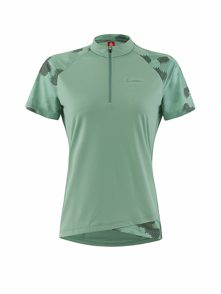 Löffler Half Zip Maja Rise Kurzarm-radtrikot