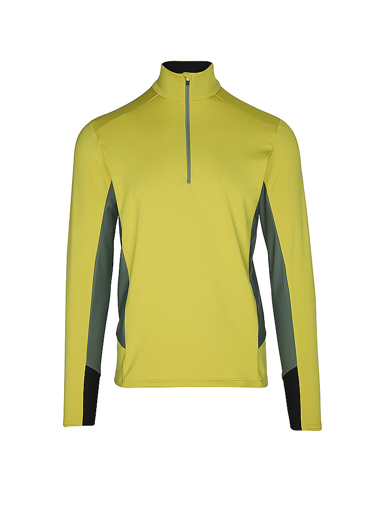 Herren Unterziehshirt Midlayer Tech-Stretch gelb 56 M