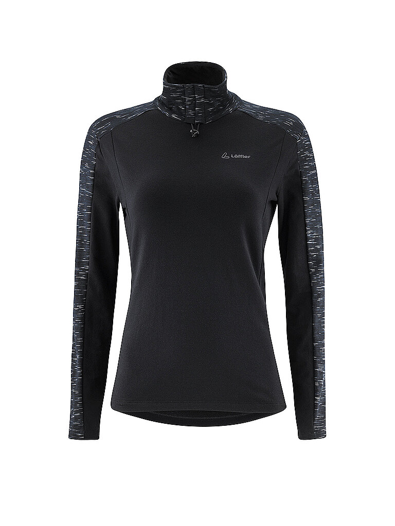 Löffler Turtleneck Shirt Midlayer Transtex Schwarz