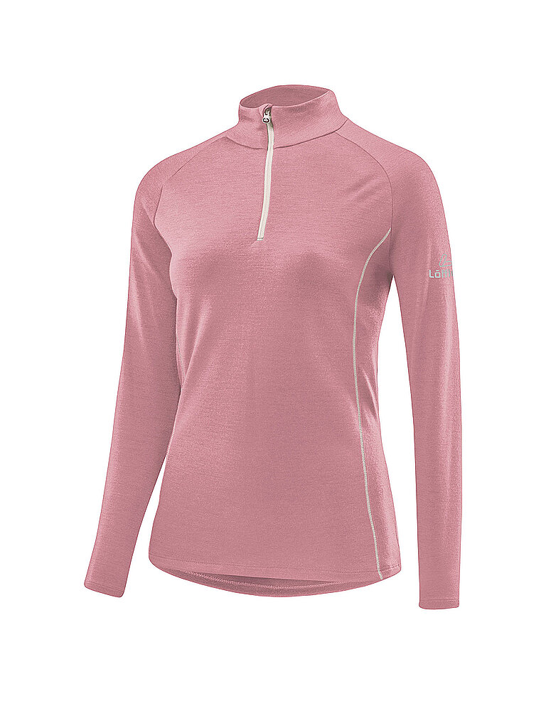 Damen Langlaufshirt Midlayer transtex® Merino rosa 40 W