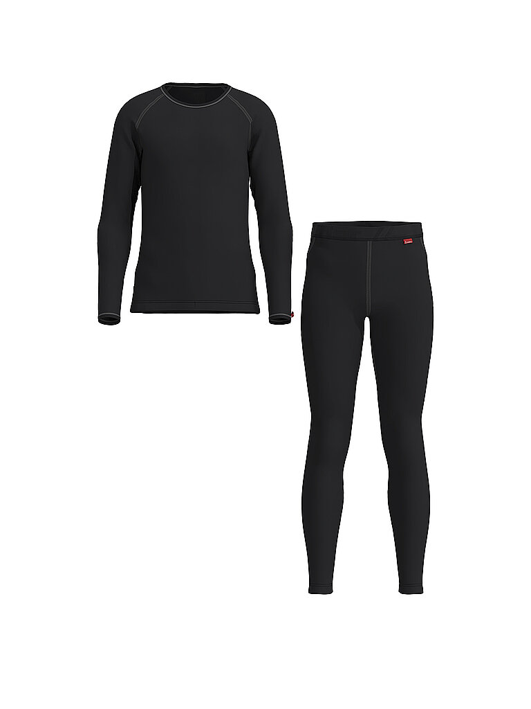 Löffler Warm Set Zweischicht Transtex Schwarz